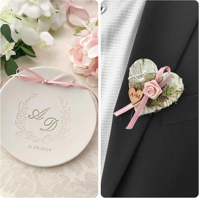KINGLAKE Rose Gold Satin Ribbon - Image 7