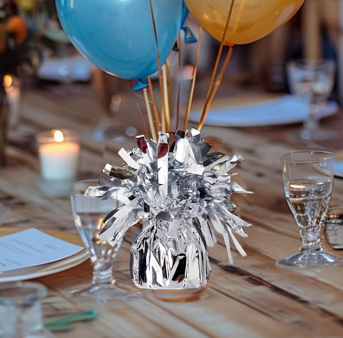 Balloon Weights Silver 6Pcs | Perfect - Image 6