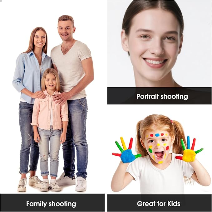 CPLIRIS 10x20ft White Backdrop for Photography, Dual-Size Dual-Pocket Design - Image 7