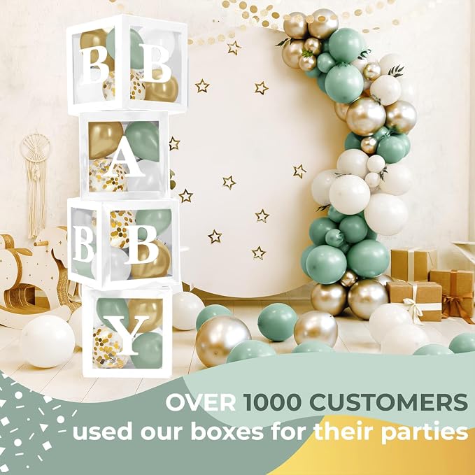 44-Piece Baby Shower Decorations - Image 9