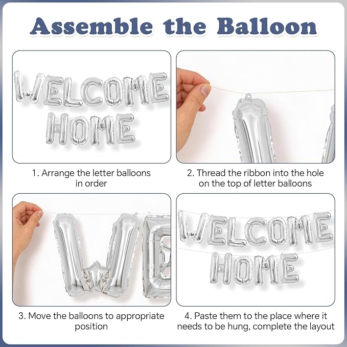 Welcome Home Balloons, Welcome Home Decorations - Image 8
