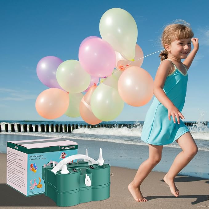 IDAODAN Electric Balloon Pump, Portable Electric Balloon Blower Machine - Image 7