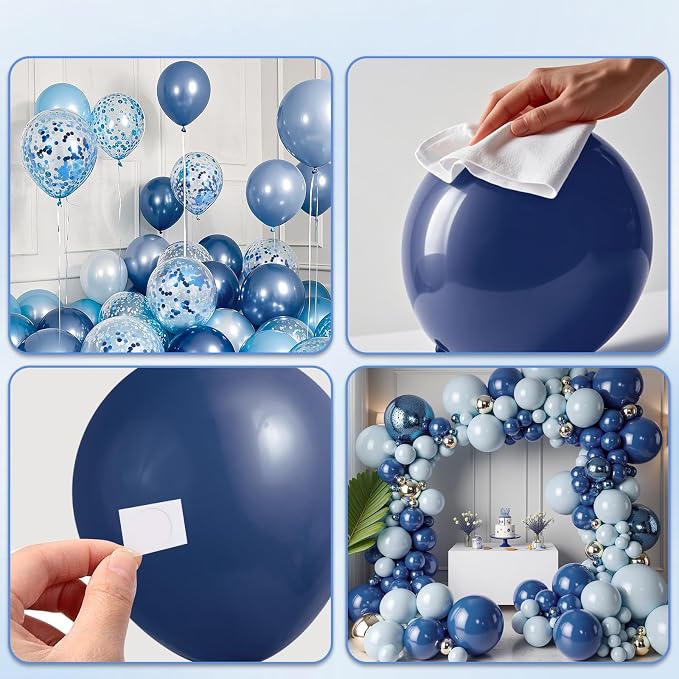 KARLURE Blue Balloon Arch Kit Garland - Image 7