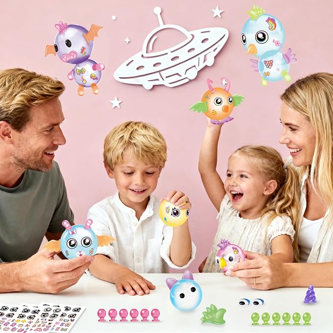 nicknack 170Pcs Magic Sticky Balloon Refill Kit DIY Crafts - Image 9