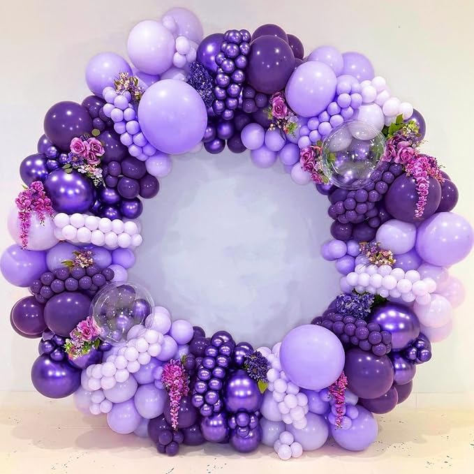 Dark Purple Balloons 12 inch, Baby Shower, Graduation, Anniversary, Birthday - Image 8