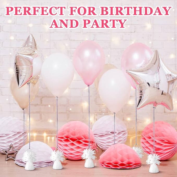 Yunsailing 25 Pcs Heavy Metallic Balloon Weights - Image 6