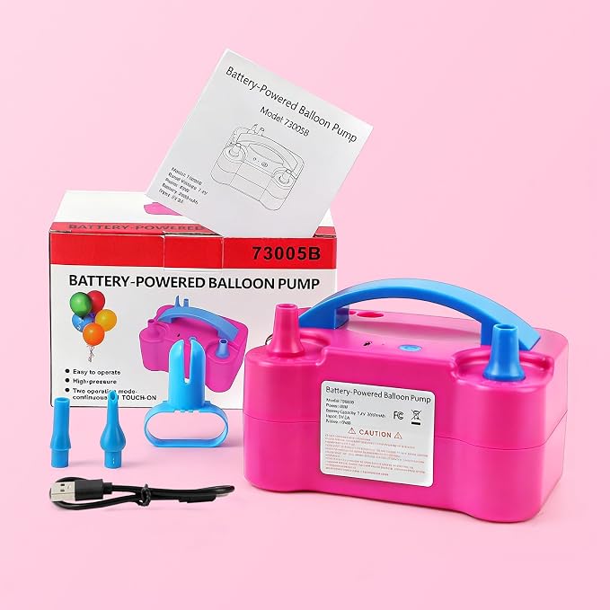 Balloon Pump Electric Balloon Blower Machine Foil Balloon Pump - Image 8