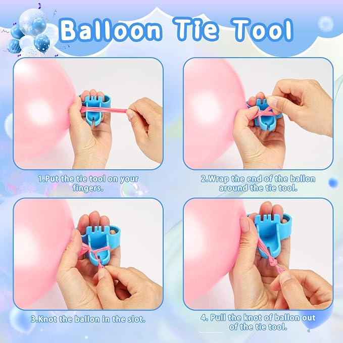 Electric Balloon Pump, Portable Electric Balloon Blower Machine Balloon Air - Image 8