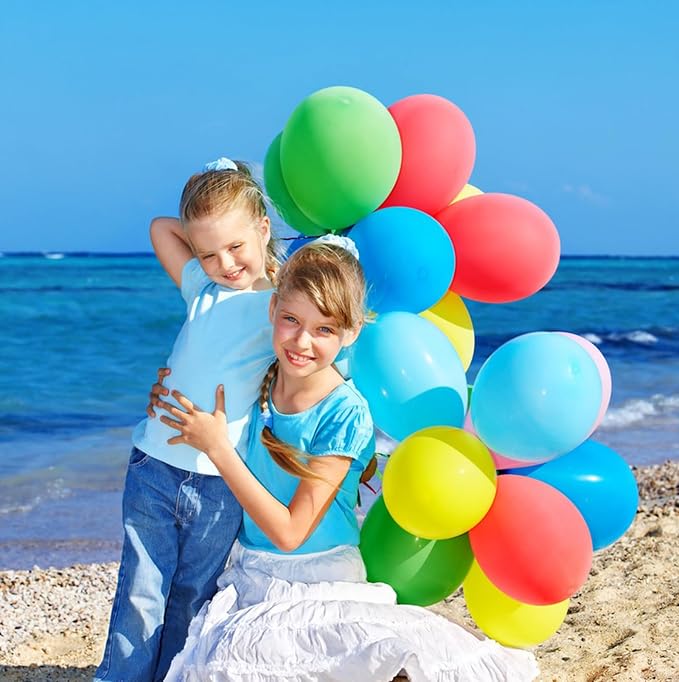 12 Inch Rainbow Balloons, Baby Shower, Graduate Party Decorations - Image 6