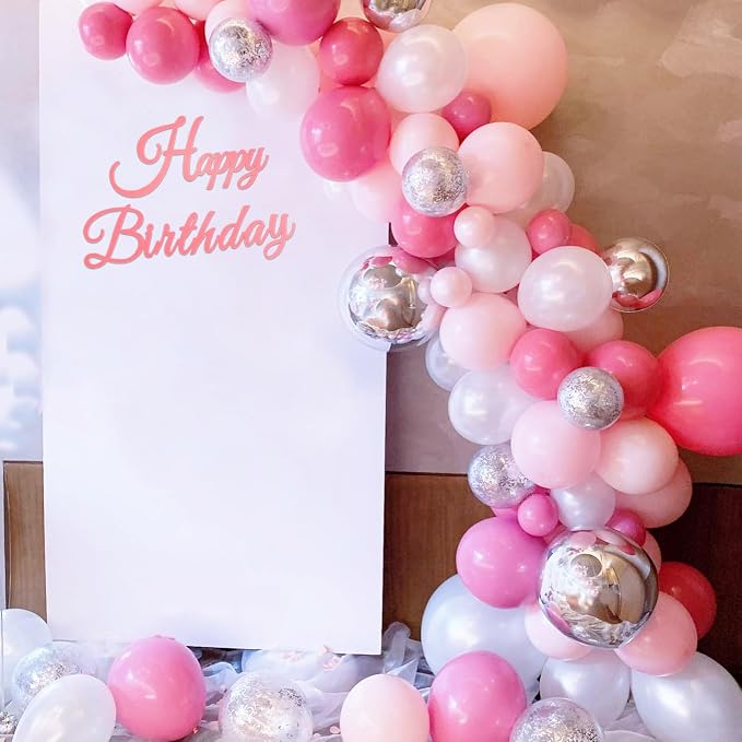 TONIFUL Happy Birthday Sign for Backdrop - Image 6