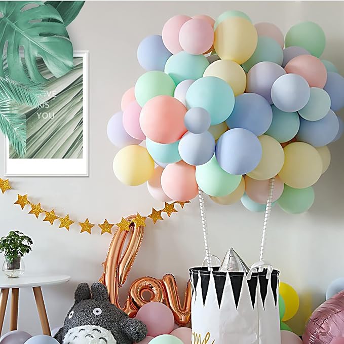 12 Inch Pastel Orange Balloons, Baby Shower, Graduate Party Decorations - Image 7