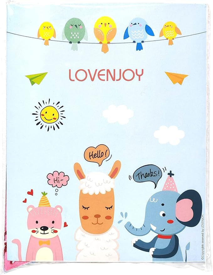 LOVENJOY 2 Assembled Rainbow Banners Felt Bunting Multicolor - Image 7