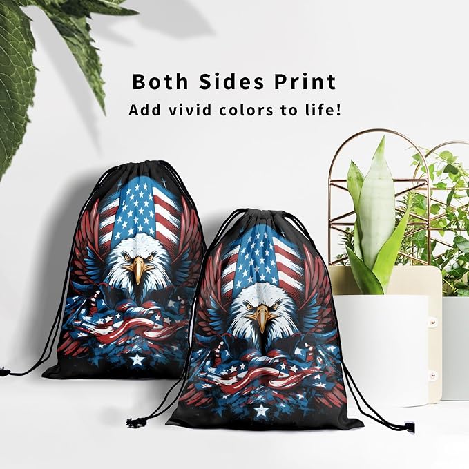 Patriotic Bird Gymnastics Grip Bag - Image 7