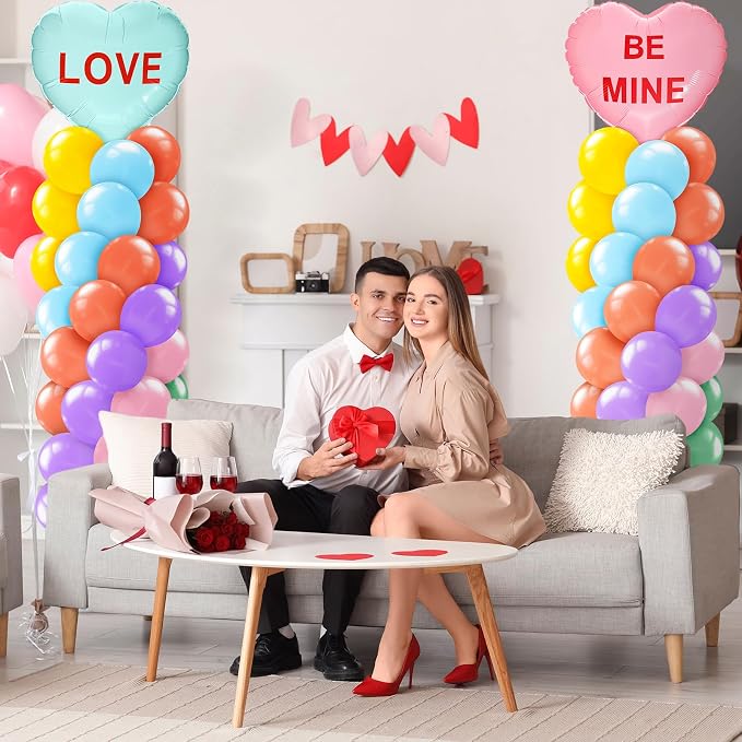 Kasyat 2 Set Valentines Day Balloon Column Stand Kit - Image 7