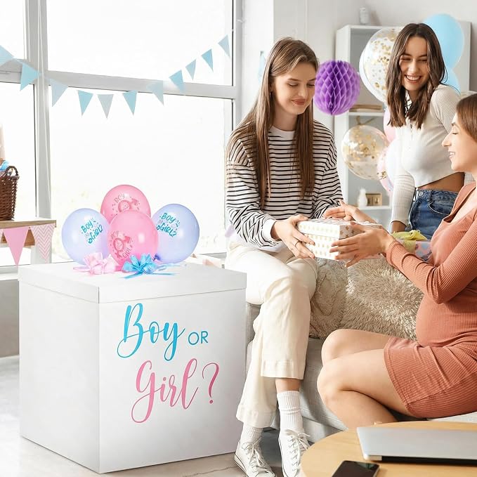 Kolldenn 28 Inches Jumbo Gender Reveal Gift Box - Image 7