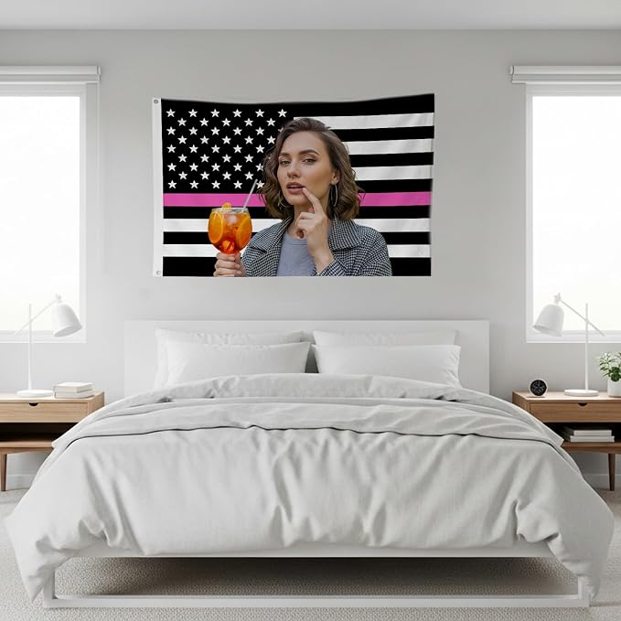 Nxwdwqa Custom Black and White America Flag 3X5 Ft Personalized Flags Design - Image 7