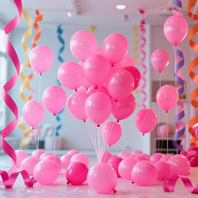 200pcs Pink Balloons 5 Inch, Small Mini Latex Balloons - Image 8