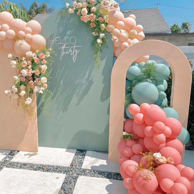 110pcs Dusty Pink Balloons 12 Inch Latex Balloon - Image 6