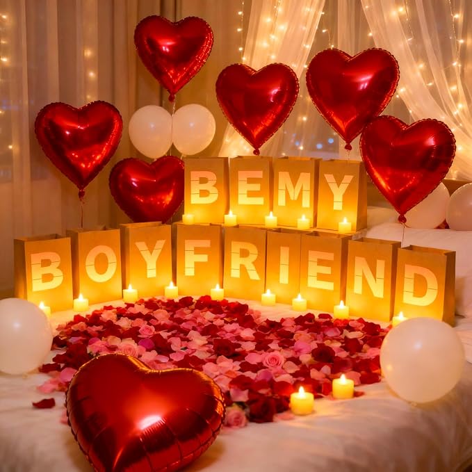 Be My Boyfriend Light Up Letters, Include Light up Letters, - Image 7