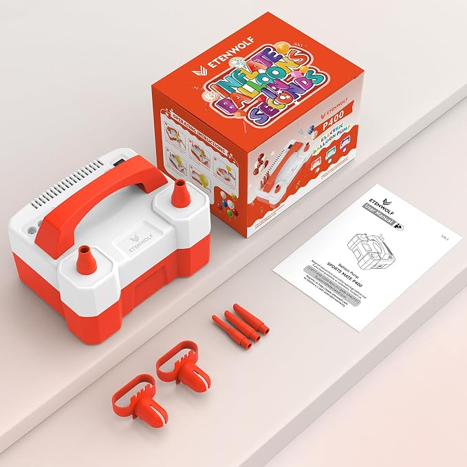 ETENWOLF Electric Balloon Pump for All Balloons | Balloon Inflator for Birthday - Image 8