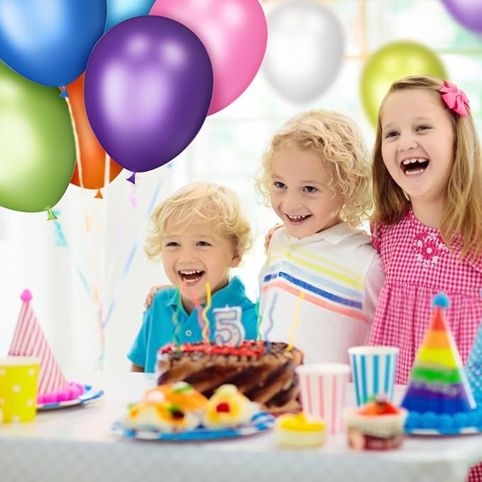 120Pcs Balloons Assorted Colors, 12 Inch Latex Party Balloon - Image 7