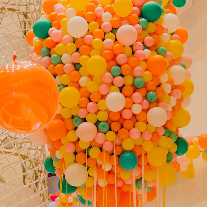 Green Balloons 110Pcs, 5 Inch Small Green Latex Party Balloons, Mini Thick - Image 7