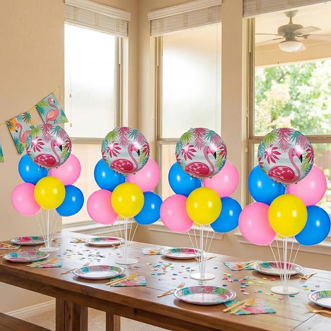 Gejoy 4 Set 40'' Flamingo Balloon Stands Kit - Image 7