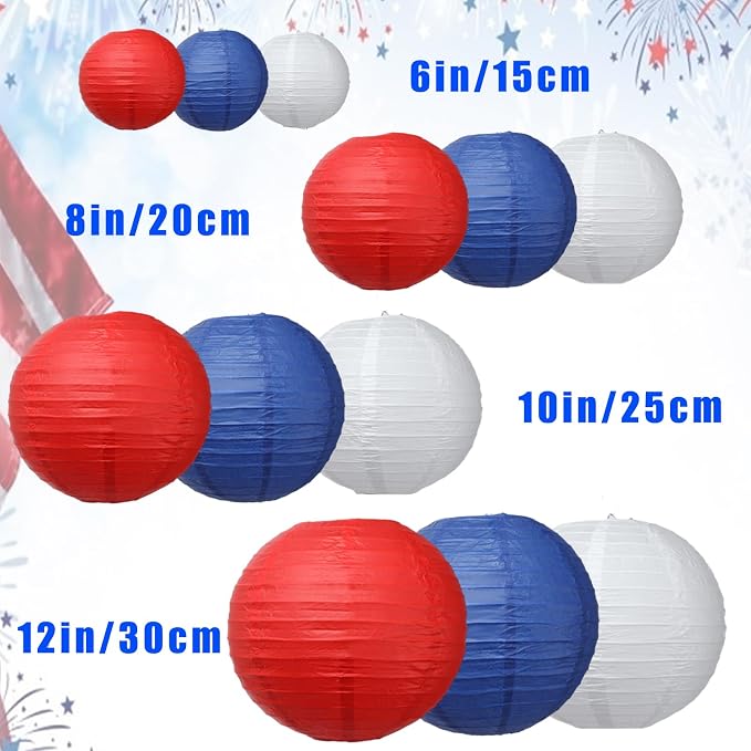 colorful paper lanterns - Image 6
