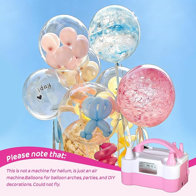 SINBEE Balloon Pump Electric Party Decorations - Image 7
