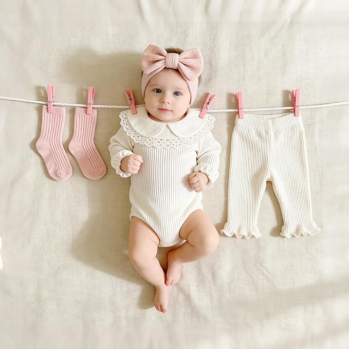 Baby Girl Baby Shower Decorations, Baby in Bloom Garland Decor, Pastel Pink - Image 9