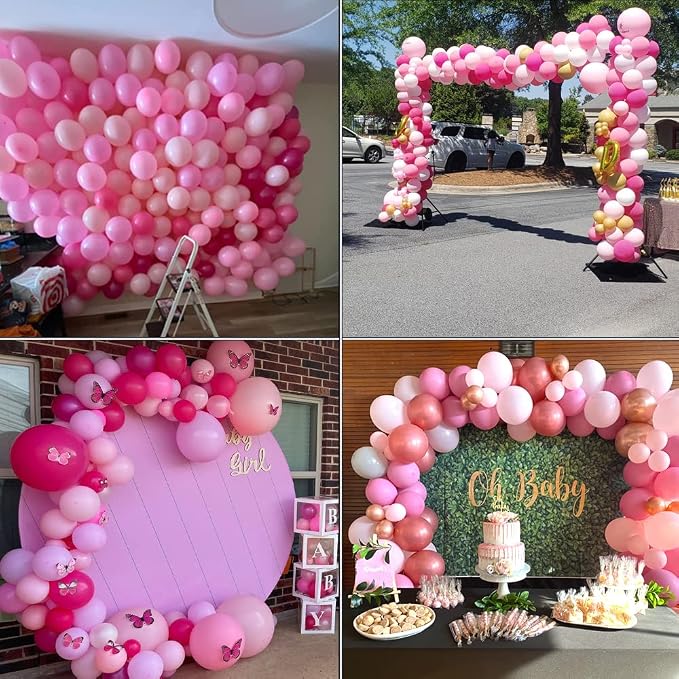 Pink Balloons Arch Kit, Graduation, Valentine's Party Supplies Decoration - Image 7