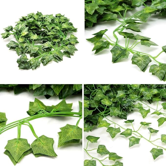 12 Pack Fake Vines for Room Decor Artificial Ivy Garland - Image 8