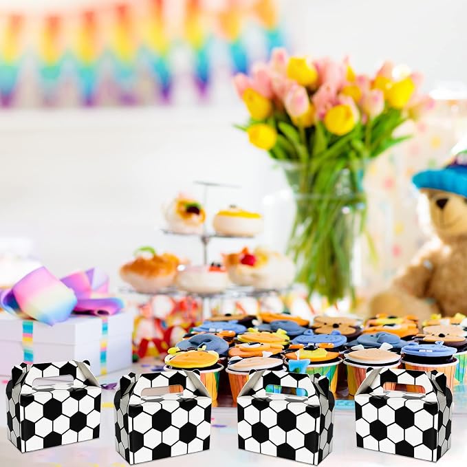 24 Pack Soccer Party Favor Treat Boxes - Image 6
