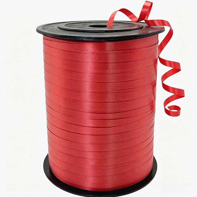 500 Yards Red Curling Ribbon Balloon String Ribbons Gifts Bags Decorations | by Winjeto