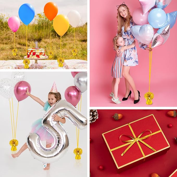 24 PCS Balloon Weights Metallic Anchor, Balloon Holder Heavy Weights | - Image 7