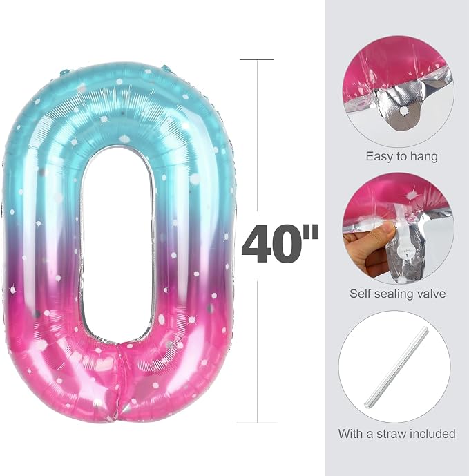 Number Balloons 9 Balloon 40 inch - Image 8