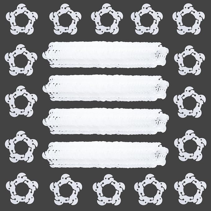 Miliocry 200PCS Balloon Arch Clips, Reusable Balloon Clips - Image 6