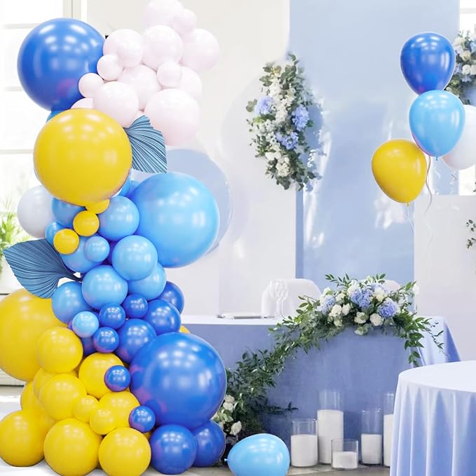 EMART Blue Balloons 12 Inch 100pcs, Latex Balloons - Image 7
