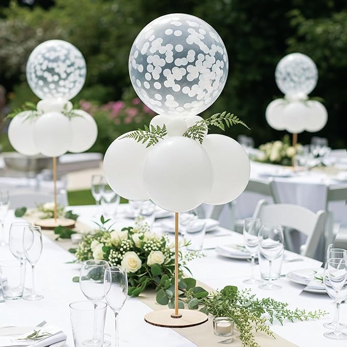 6 Pack Wooden Balloon Centerpieces - Image 8