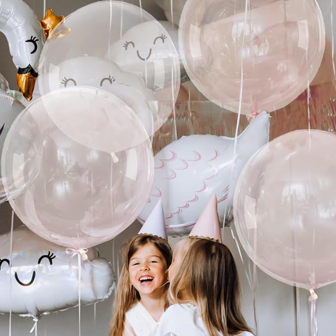 24pcs Clear Balloons 18 Inch Big Clear Balloons Latex Giant Balloon Jumbo Thick - Image 8