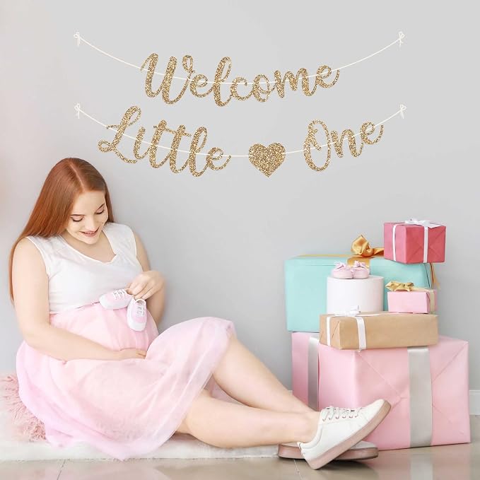 Pre-Strung Welcome Little One Banner - Image 7