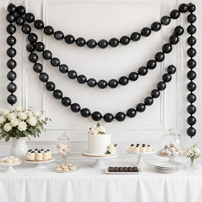 Black Linking Balloons - Image 6