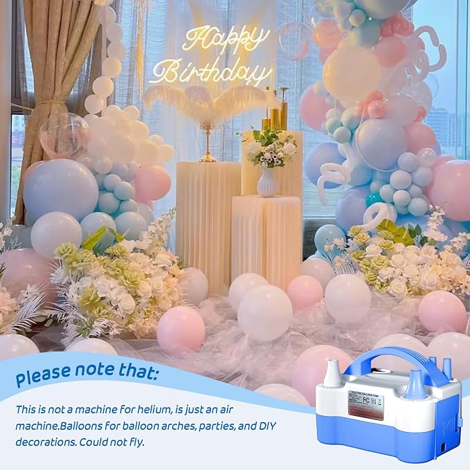 SINBEE Balloon Pump Electric Party Decorations - Image 7