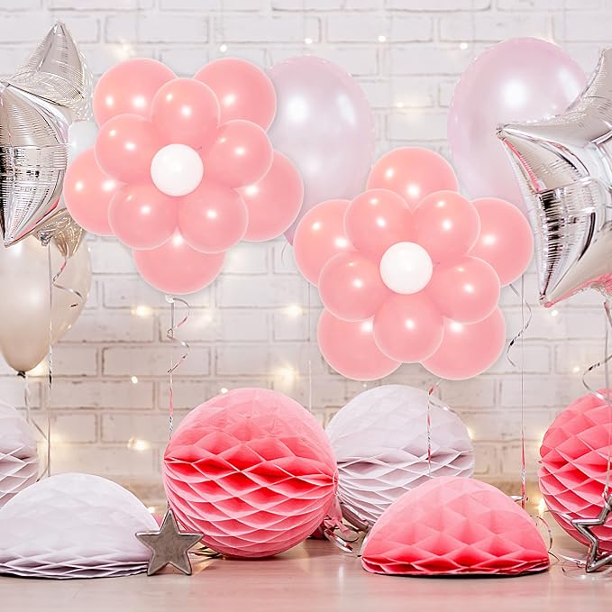 100 Pieces Flower Balloon Clips Balloons Holder Balloon Arch Clips - Image 7