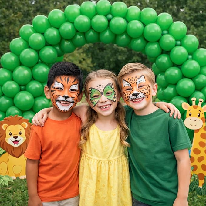 ZENO Kelly Green Balloons 50pcs 12 Inch / 30cm Helium Grade Latex Balloons - Image 6