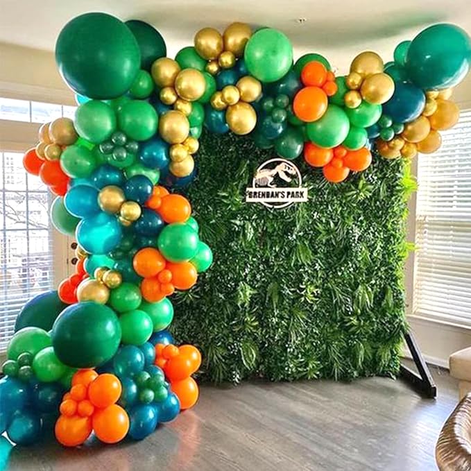 RUBFAC Green Balloons 120pcs 12 Inch, 2026 International Football Game Decor - Image 7