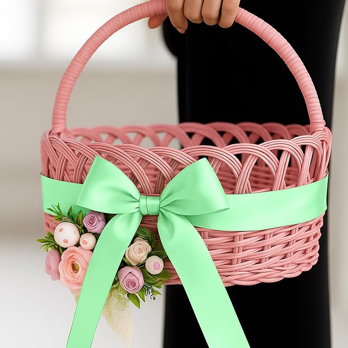 30Yards 1 1/2In Apple Green Ribbon - Image 8
