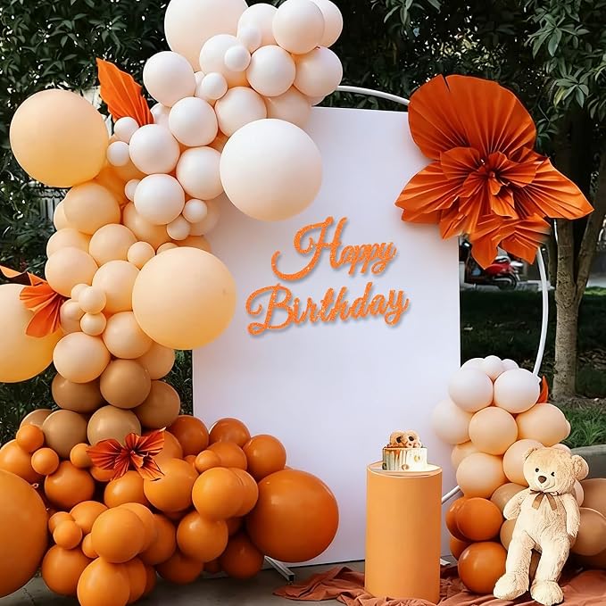 TONIFUL Happy Birthday Sign for Backdrop - Image 6