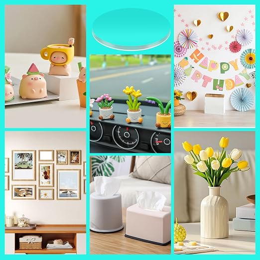 50Pcs Double Sided Sticky Dots, 1.18 Inches Extra Large Adhesive Dots Round No - Image 7