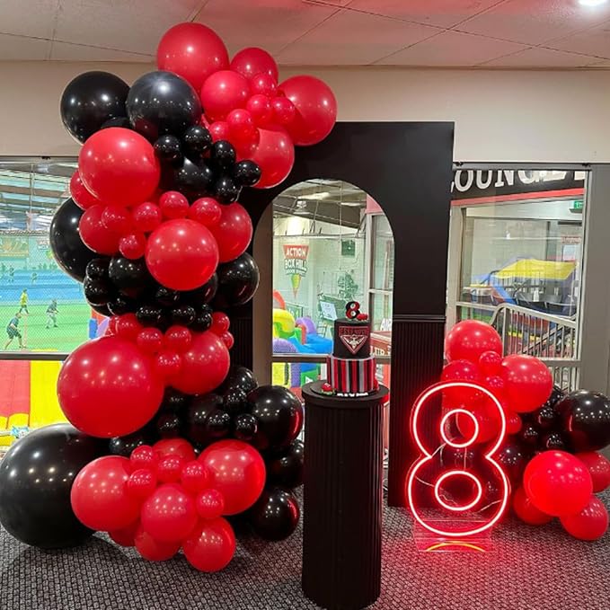 Red Balloons 12 inch, Birthday Party Decorations - Image 4